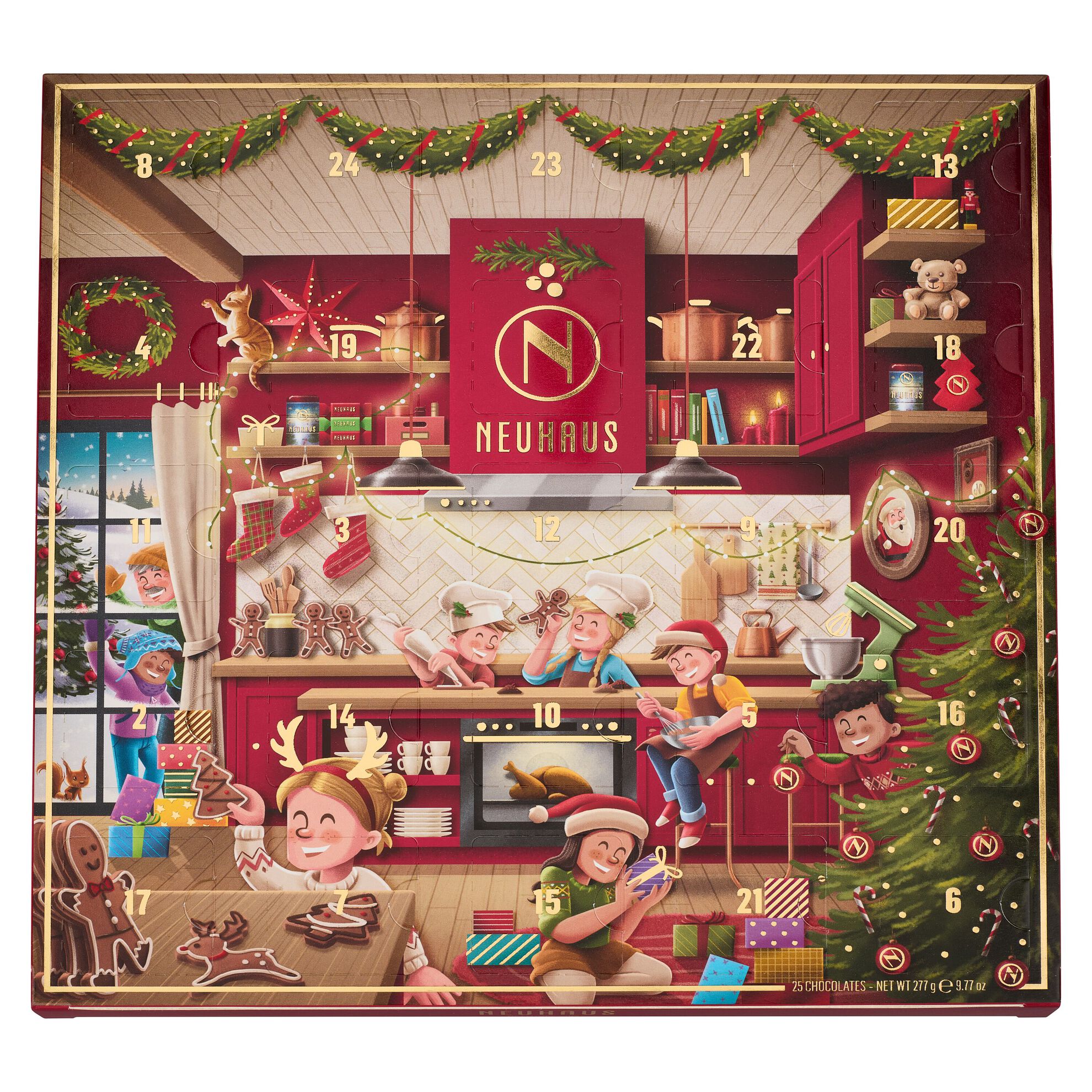 Classic Advent Calendar 2024 Neuhaus Chocolates